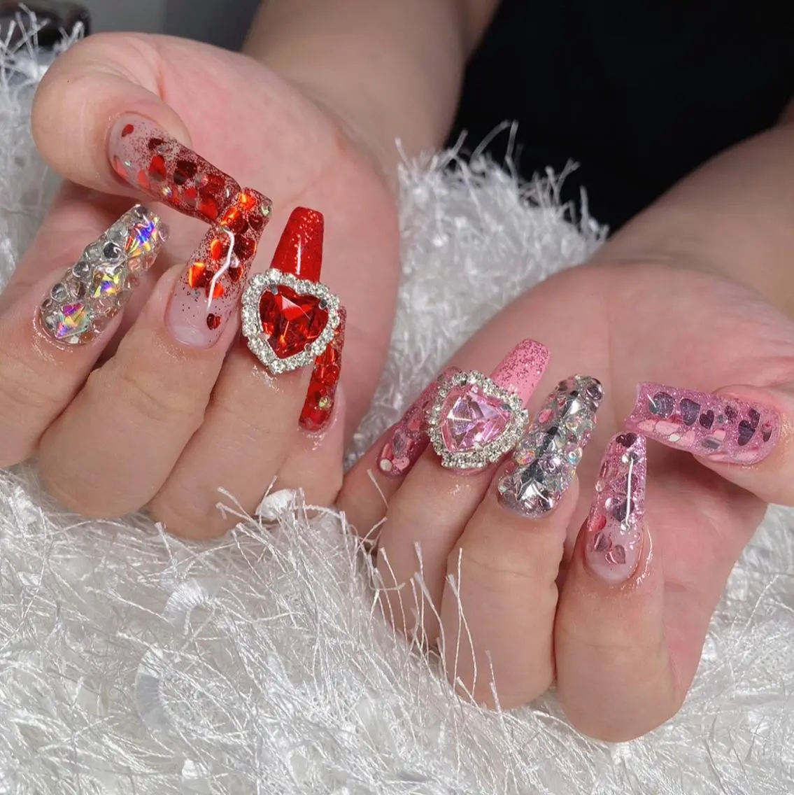 ネイル 長さ出し ジェルネイル グラデーション 韓国ネイル マグネットネイル ハンドネイル Nail&eye Belire 新宿のネイルデザイン