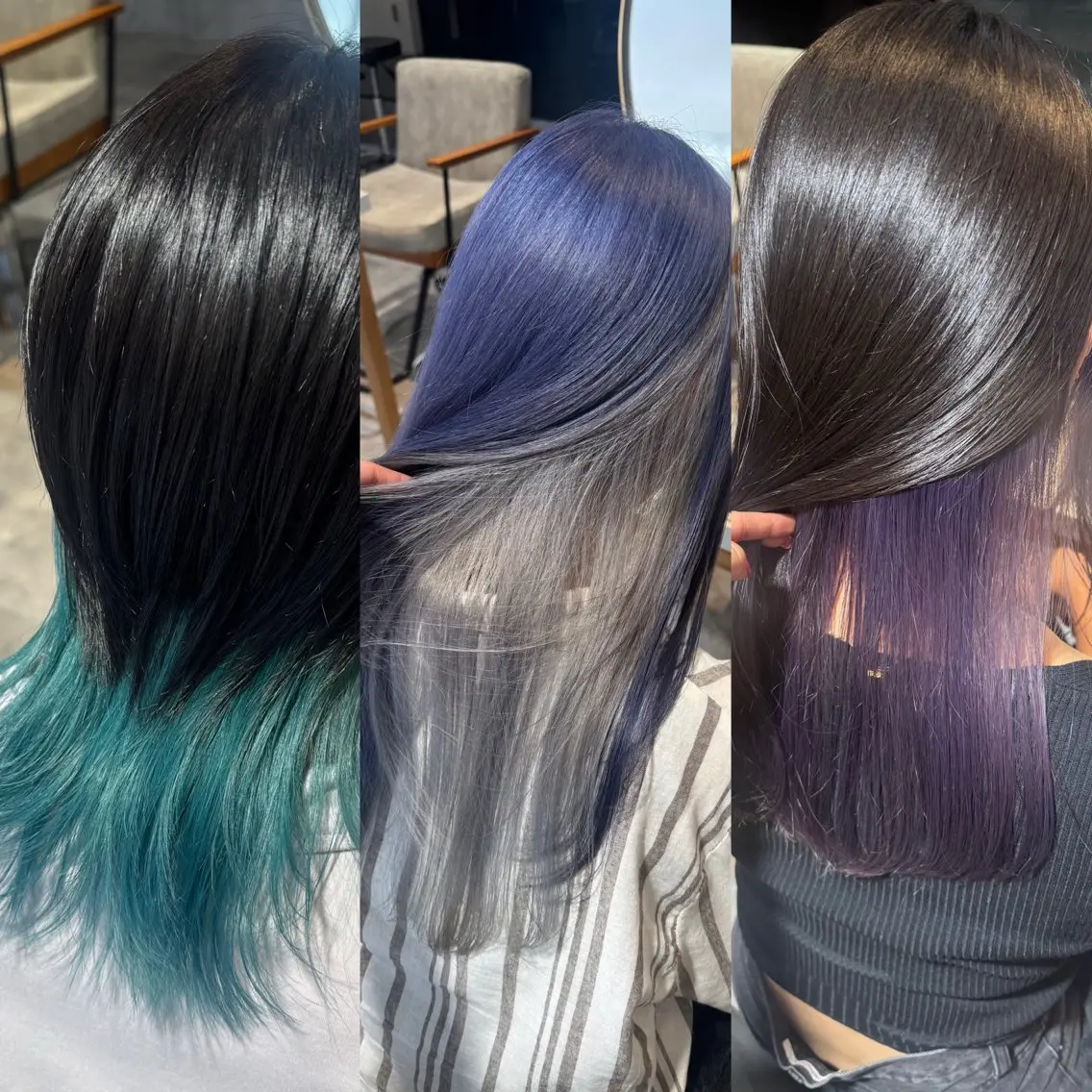 カラー インナーカラー カット ヘアカラー トリートメント 小泉 真緒のヘアスタイル