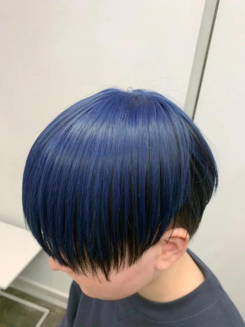 ショート メンズ メンズブリーチ 🍳しながわ はるか🍳のヘアスタイル
