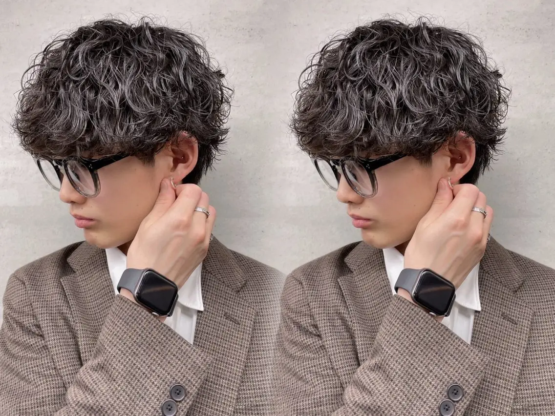 パーマ メンズ メンズカット/パーマ kyonのヘアスタイル