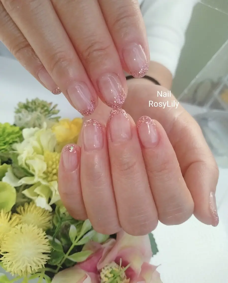 フラッシュネイル🌟甘皮ケア+保湿込み♡の写真