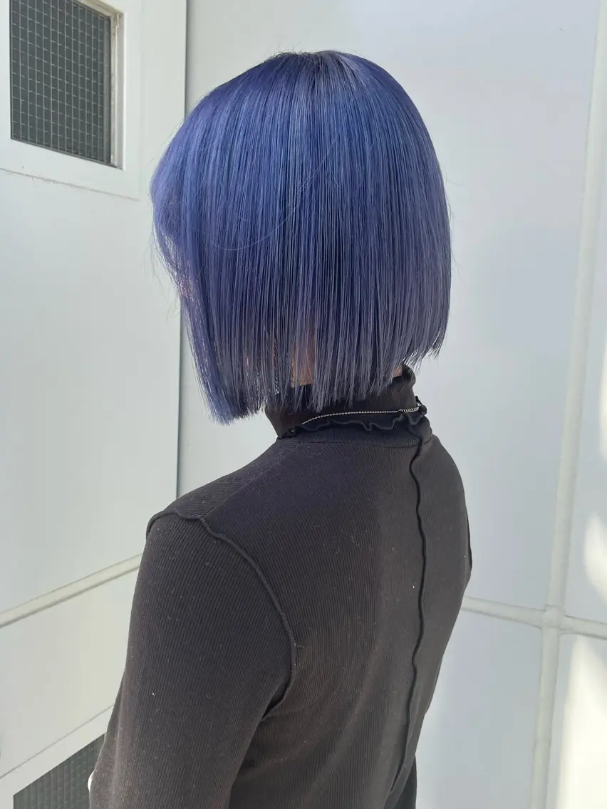 ショート カラー ヘアアレンジ レイヤー/髪質改善 縮毛/ハッシュカットのヘアスタイル