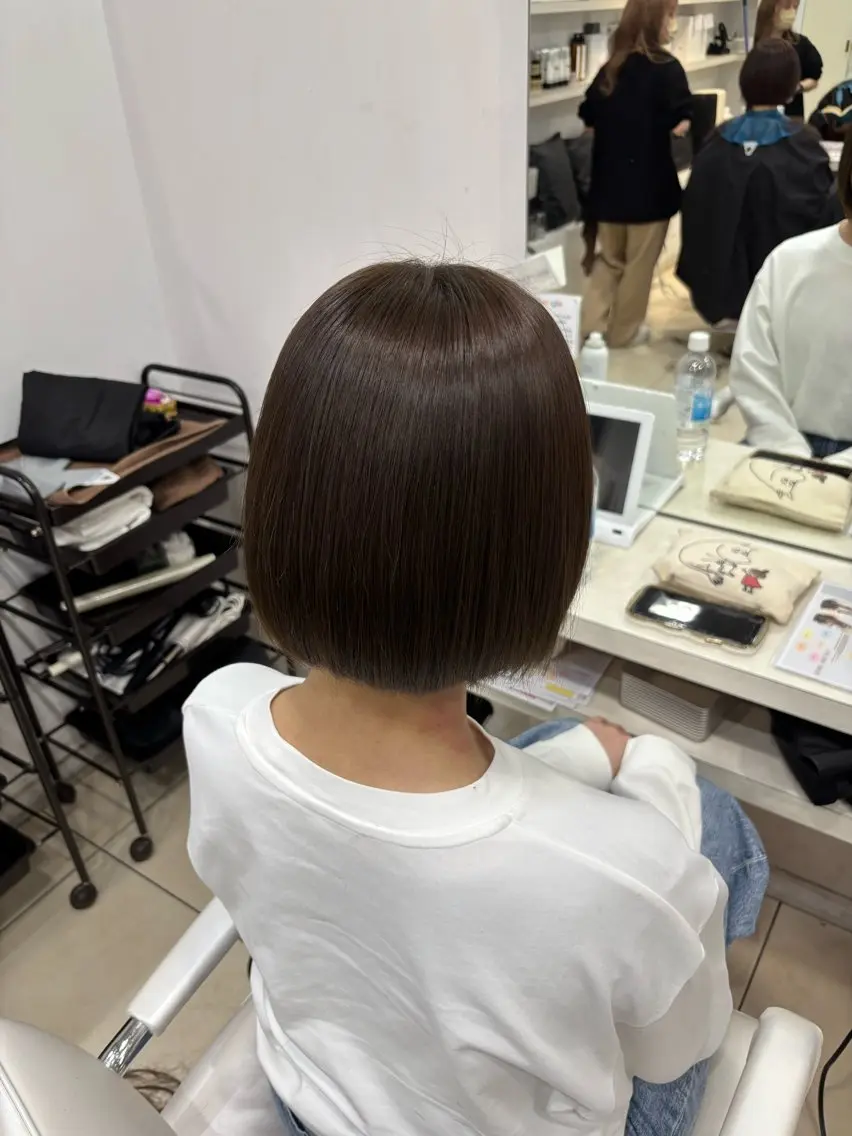 ショート カラー 🌸暖色髪質改善 MEI🌸のヘアスタイル