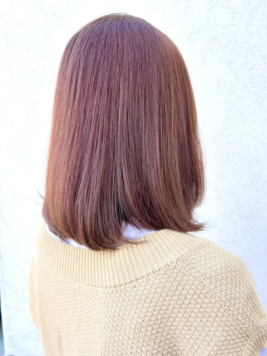 ミディアム ラベンダーベージュ SOL watanabeのヘアスタイル