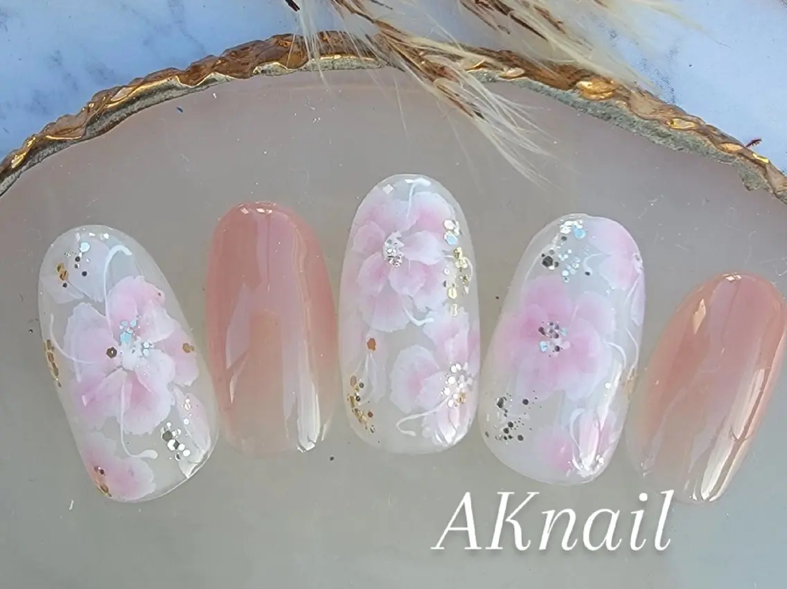 ネイル ネイル&巻き爪サロン AKnailのネイルデザイン