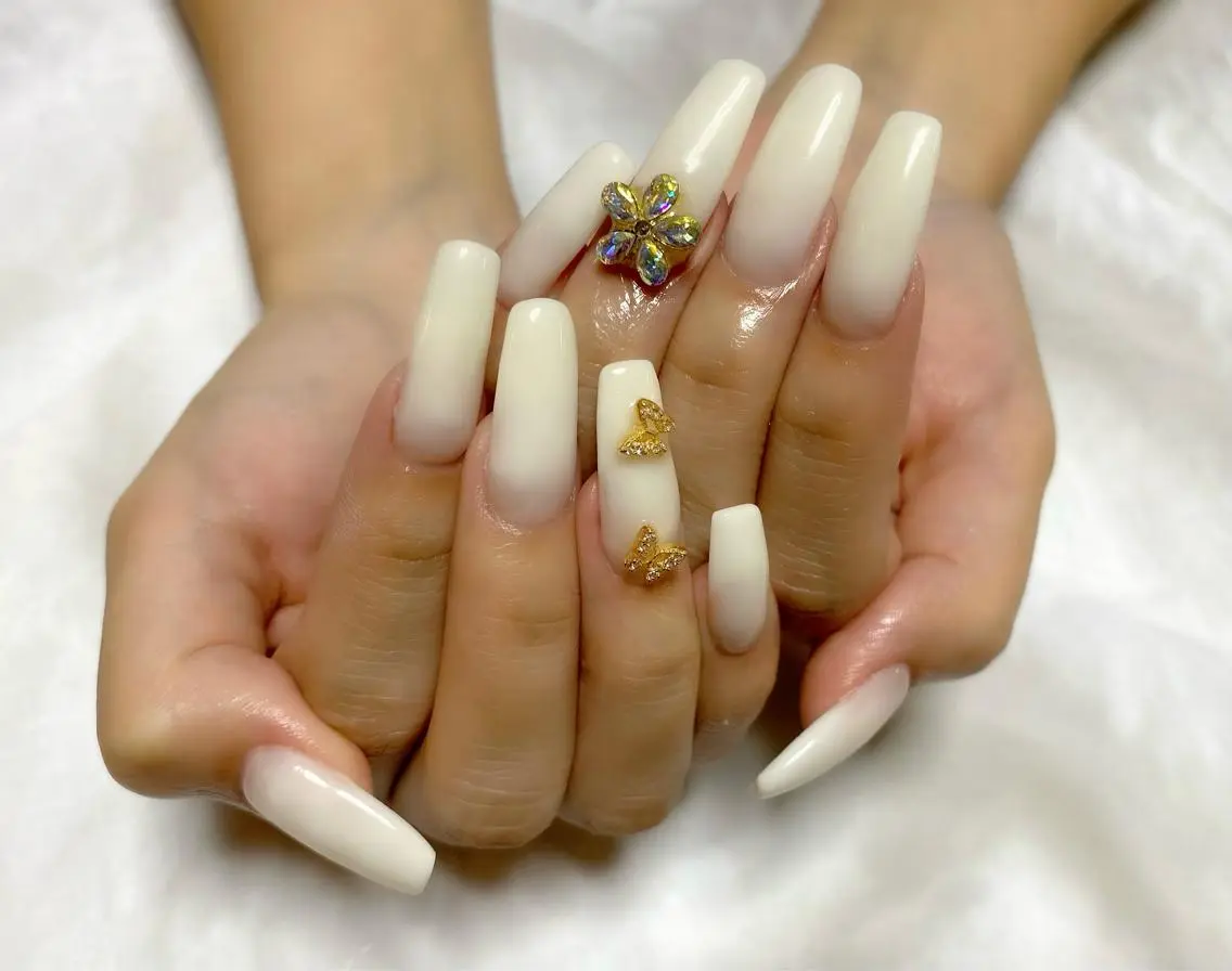 ロング ネイル ハンドネイル ✨kitamura rie✨のネイルデザイン