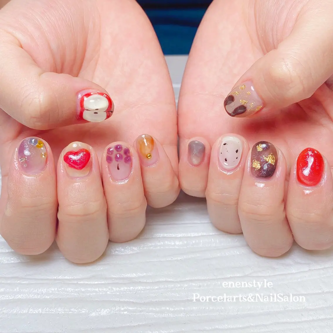 ネイル 🐾enen style 🐾のネイルデザイン