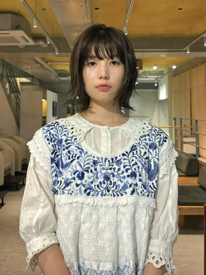 ショート パーマ カット 縮毛矯正 yu maのヘアスタイル