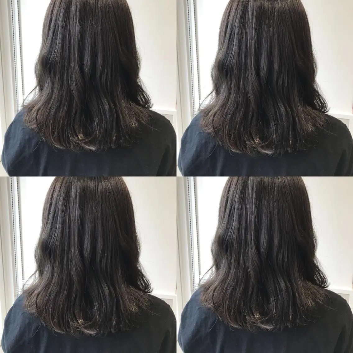 ミディアム カラー カット ヘアカラー 小栗 麻衣のヘアスタイル