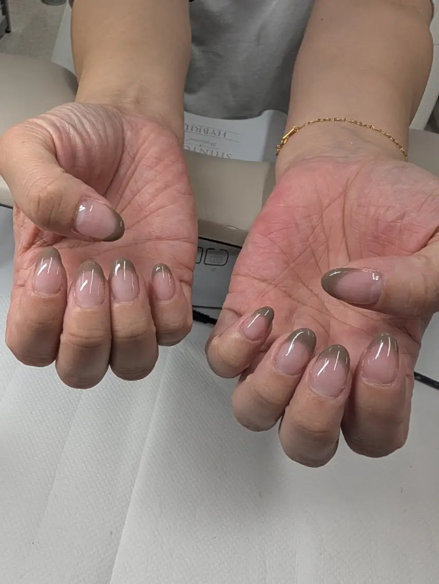 ネイル フレンチネイル nao. ネイルモデル募集中♪のネイルデザイン