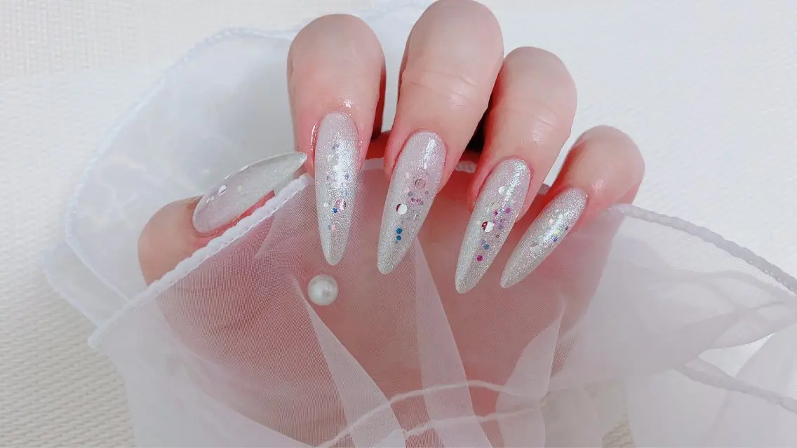 ネイル 長さ出し フットネイル ジェルネイル 韓国ネイル マグネットネイル ハンドネイル Nail Ann【西川口店】のネイルデザイン