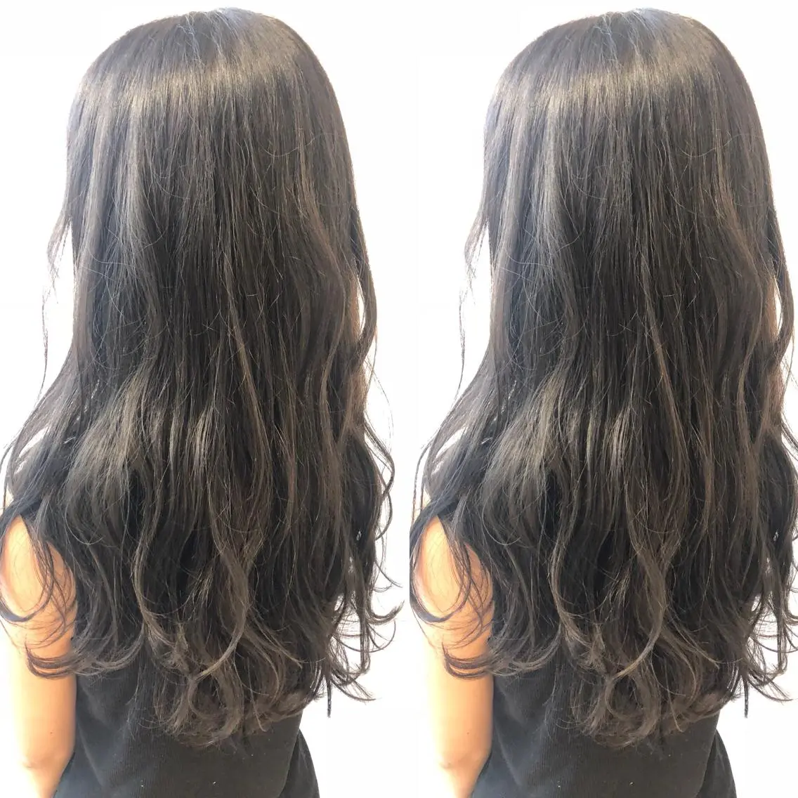 ロング カラー 川本 あゆのヘアスタイル