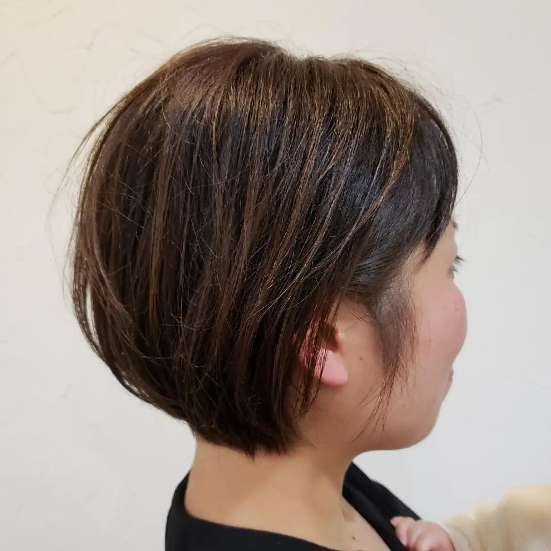 ショート 清水 沙織のヘアスタイル