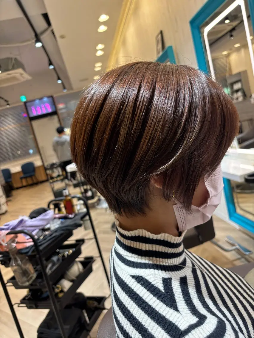 ショート カラー ショートヘア ショートカット/ボブ ✂︎くめゆうだいのヘアスタイル