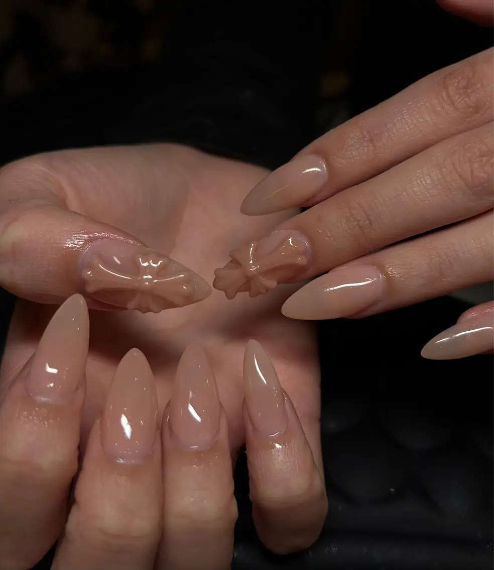 ミディアム ハンドネイル SEINA_ NAIL🐈‍⬛💗のネイルデザイン