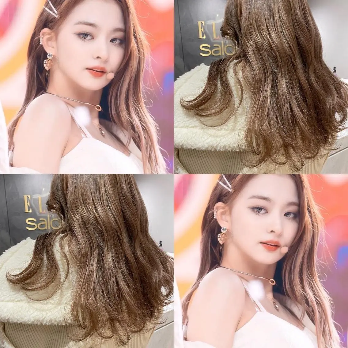 韓国式カット+ケアブリーチ+保湿トリートメント🖤の写真
