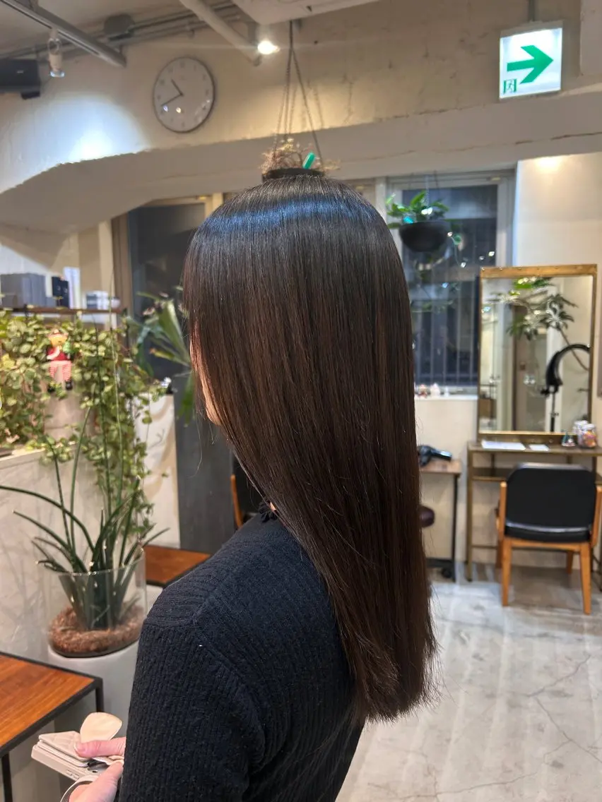 セミロング TSUMUGI ／ハイトーン🎀のヘアスタイル