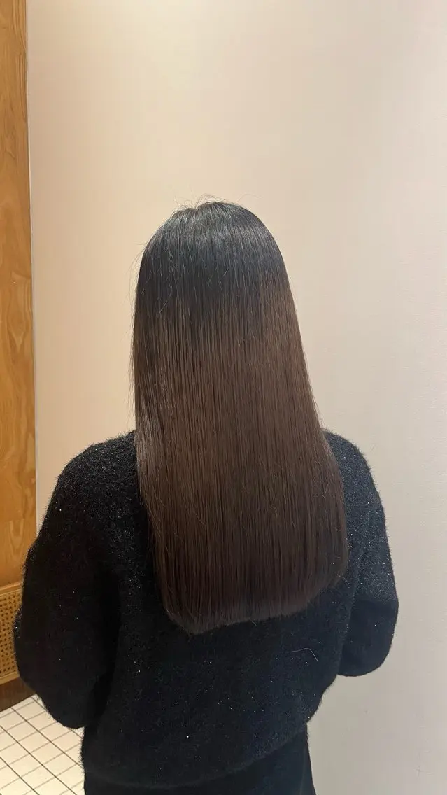 ロング 髪質改善 トリートメント 森 美夕のヘアスタイル