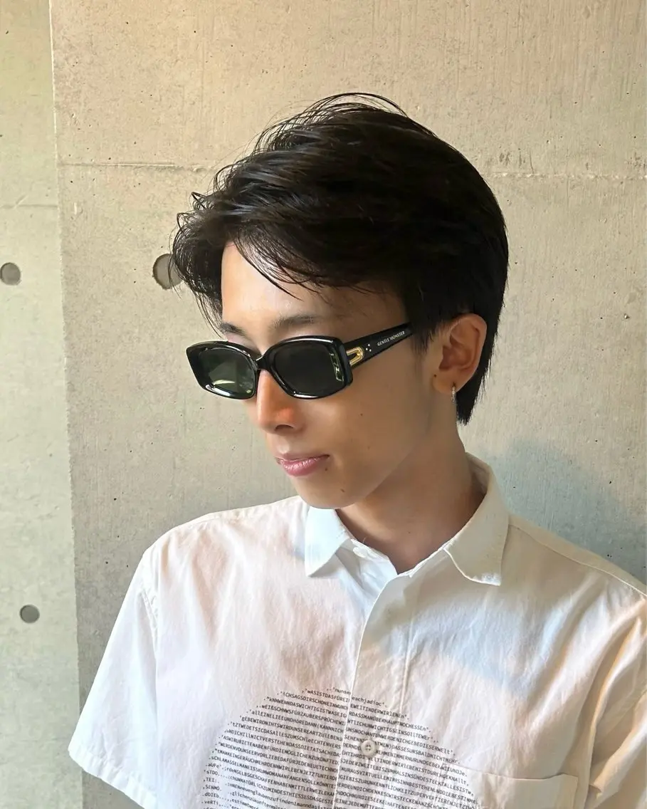 メンズ アップバング 刈り上げ カット ❤️🔥Ai/メン ズカット❤️🔥のヘアスタイル