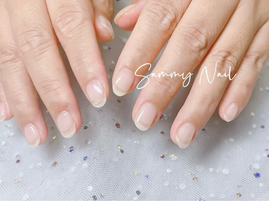 ネイル クリアネイル Sammy Nailのネイルデザイン