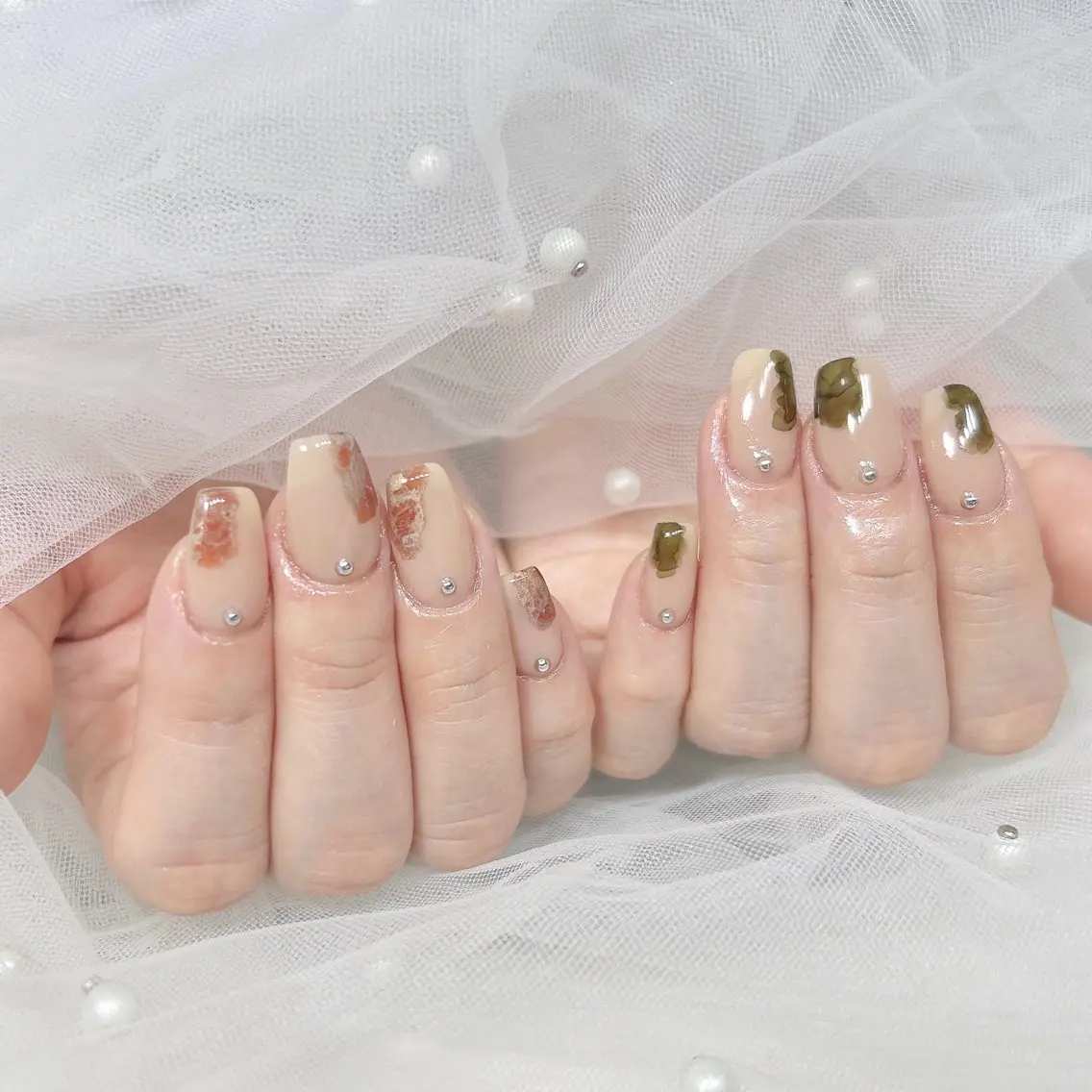 ネイル ハンドネイル 【malunail】 まるねいるのネイルデザイン