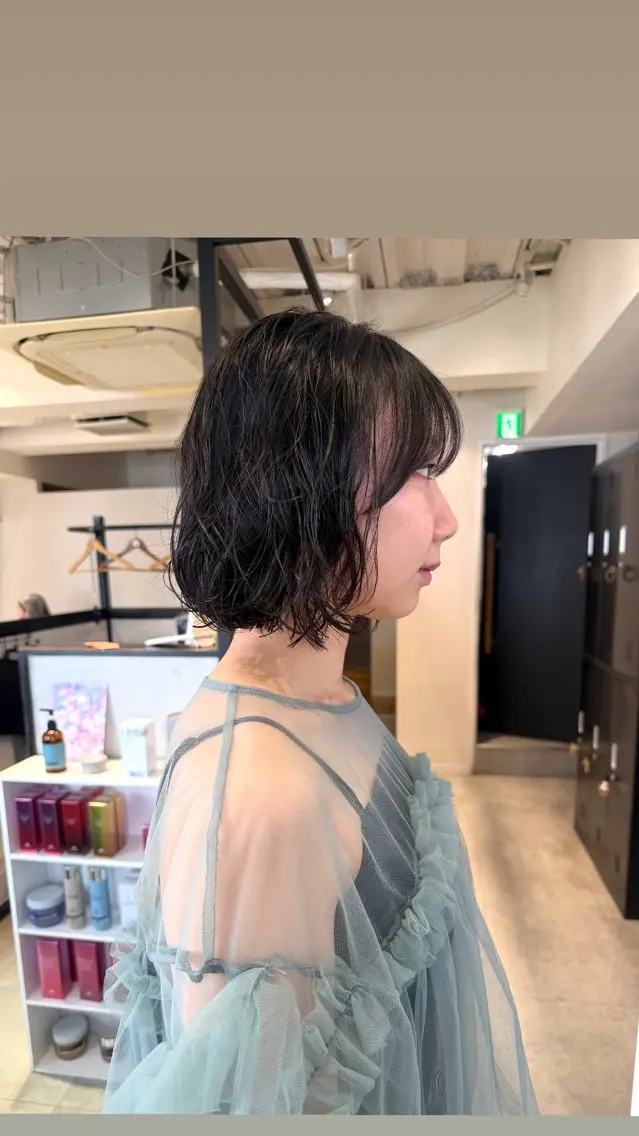 ショート パーマ ニュアンスパーマ /ボブパーマriseのヘアスタイル