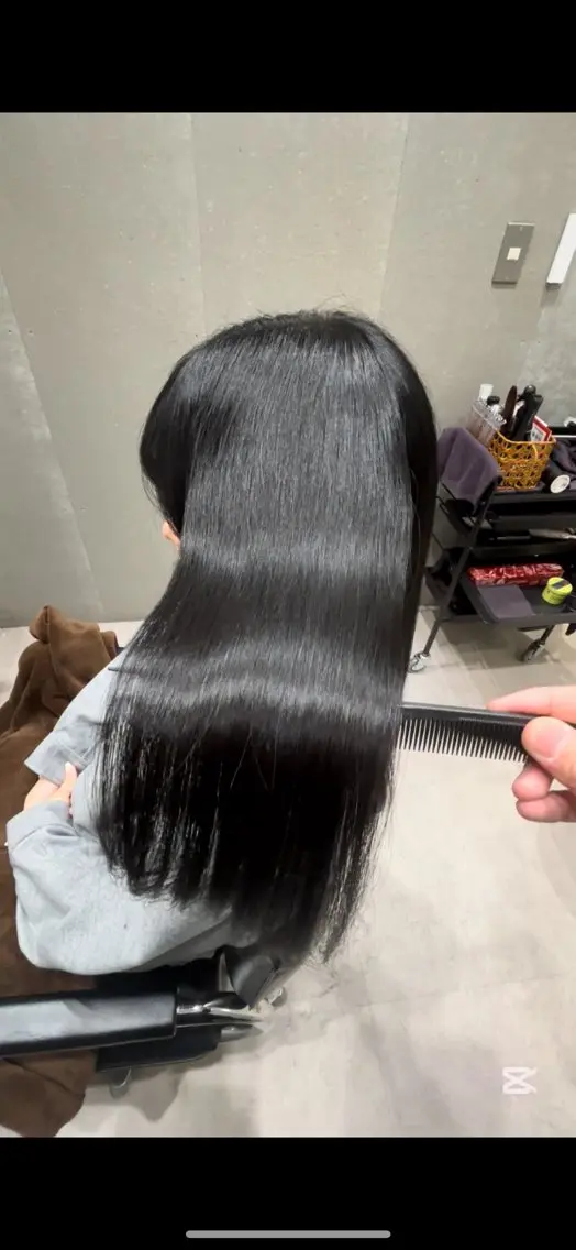 ロング 髪質改善 トリートメント トリートメント ヘッドスパ 髪質改善ヘアケア 艶髪特化/上田のヘアスタイル