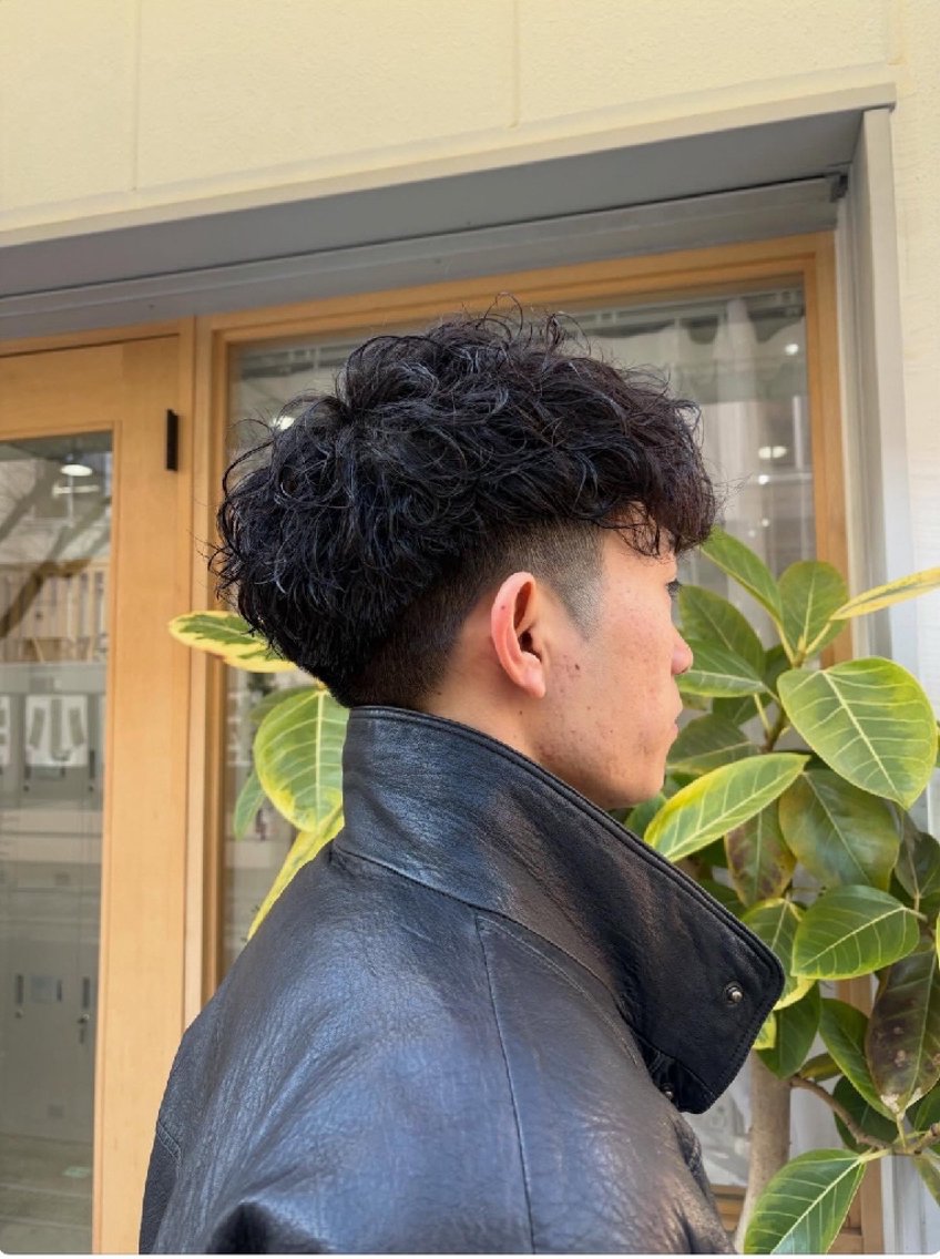 パーマ カット パーマ sanctuary  箕面店のヘアスタイル