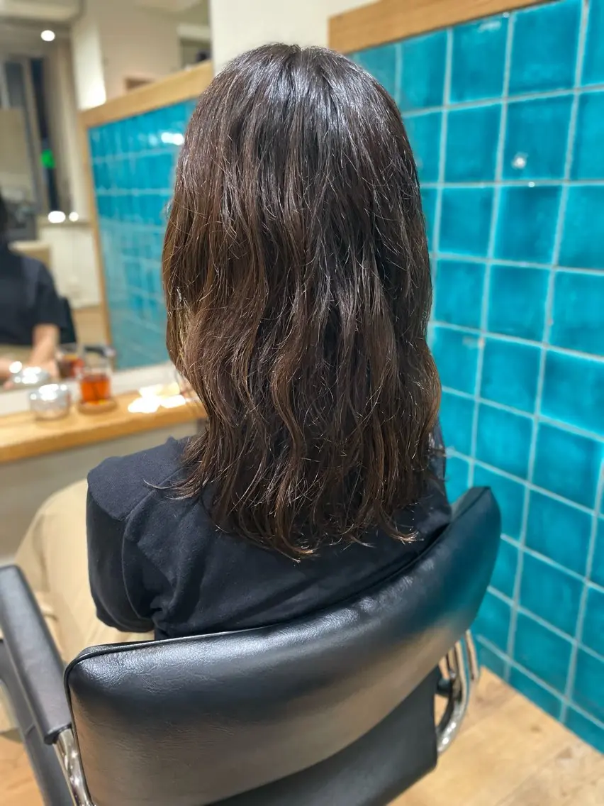 ロング パーマ YUKI 新宿カット パーマ/カラーのヘアスタイル
