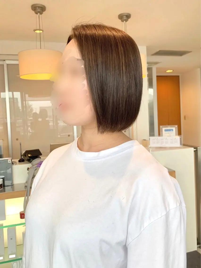 ミディアム 鷹尾 颯音のヘアスタイル