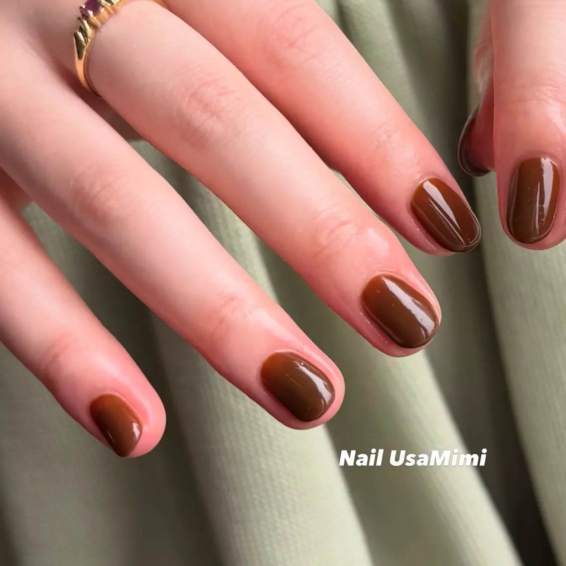 ネイル ドット ハンドネイル 本町ネイルNail UsaMimiのネイルデザイン