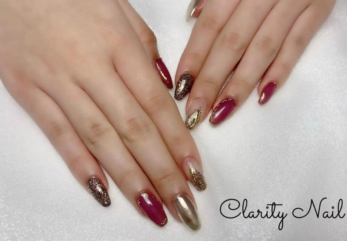 ネイル アートネイル 持ち込み ハンドネイル Clarity Nailのネイルデザイン