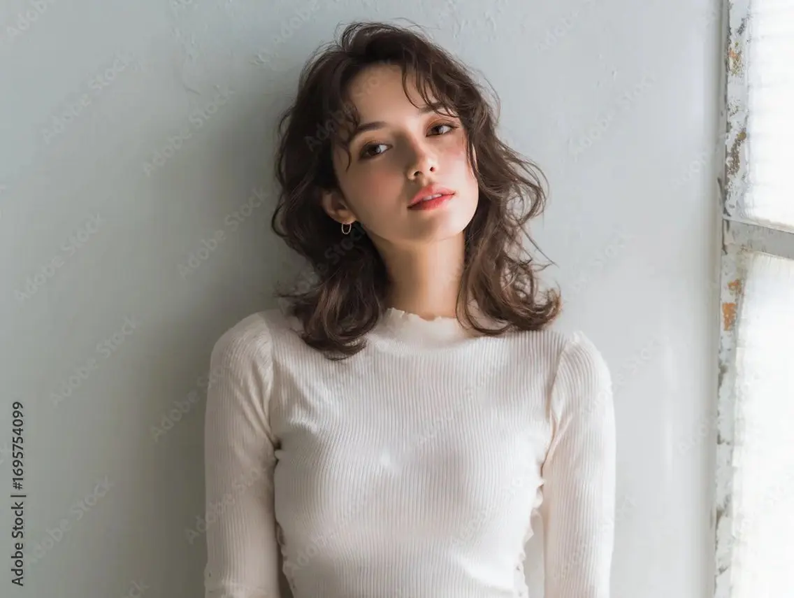 セミロング k. akiraのヘアスタイル