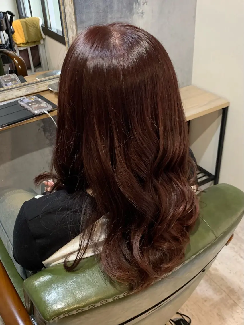セミロング LOARK HAIR 市川笑瑠のヘアスタイル