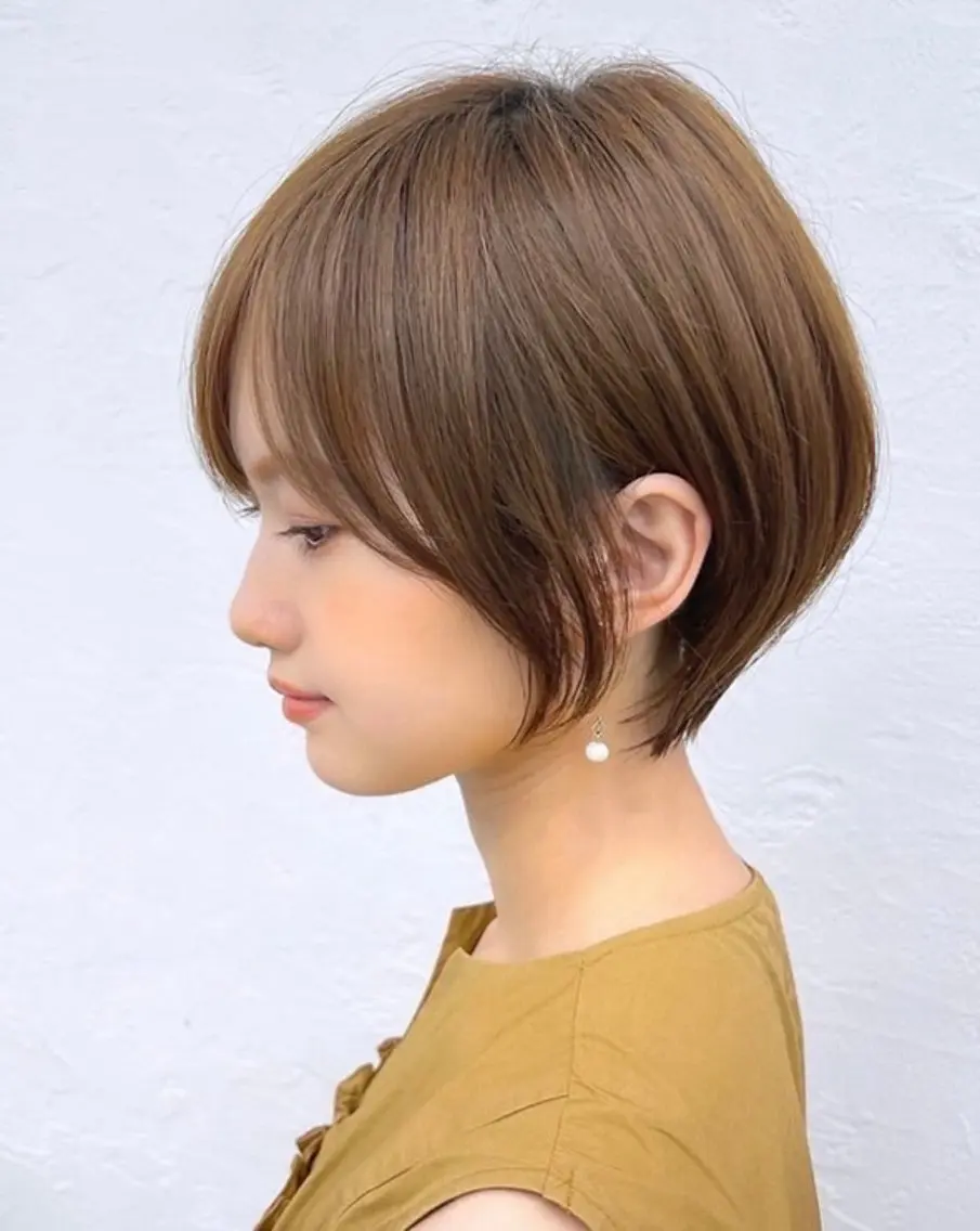 ショート 米田 有里のヘアスタイル