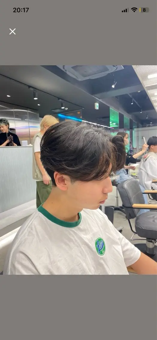 メンズ カット 丸山 颯輝斗のヘアスタイル