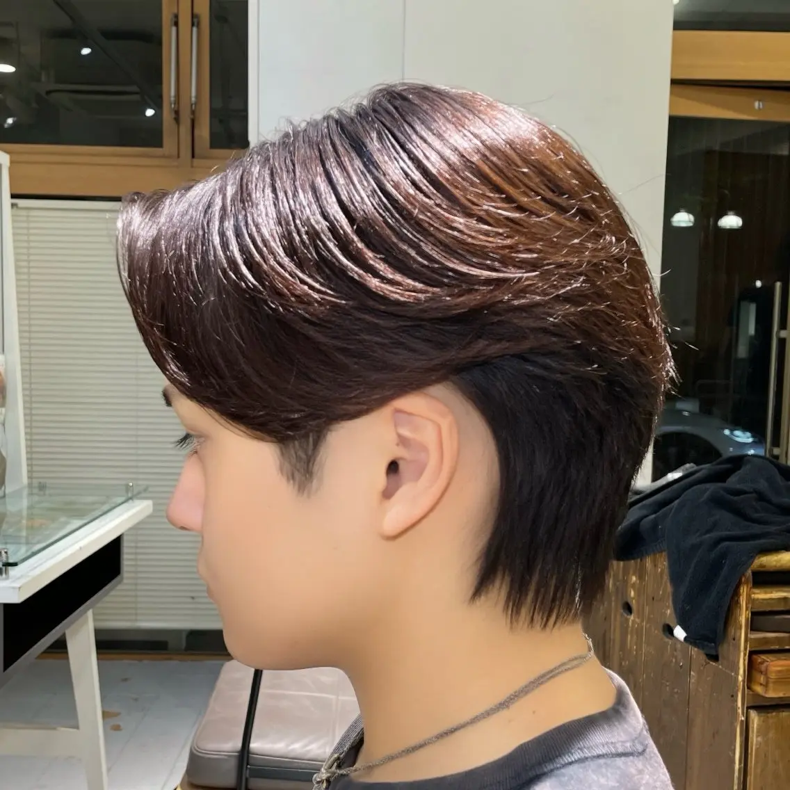 ショート パーマ メンズ カット パーマ メンズカット/ニュア ンスパーマkaitoのヘアスタイル