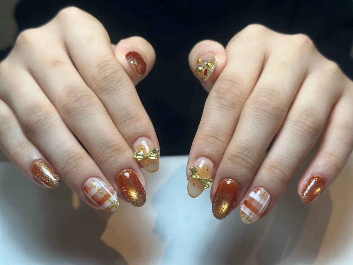 ネイル アートネイル 成人式 ジェルネイル ニュアンスネイル 夏ネイル NIE NAIL Luxeのネイルデザイン
