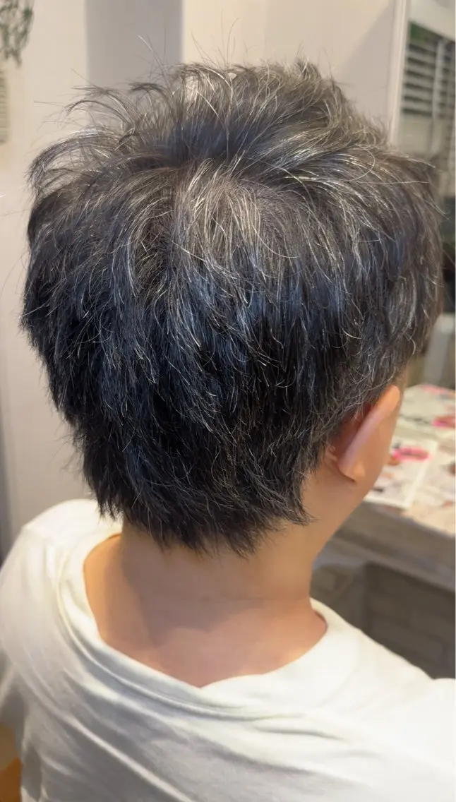 ショート メンズ BANDE 水崎 悟のヘアスタイル