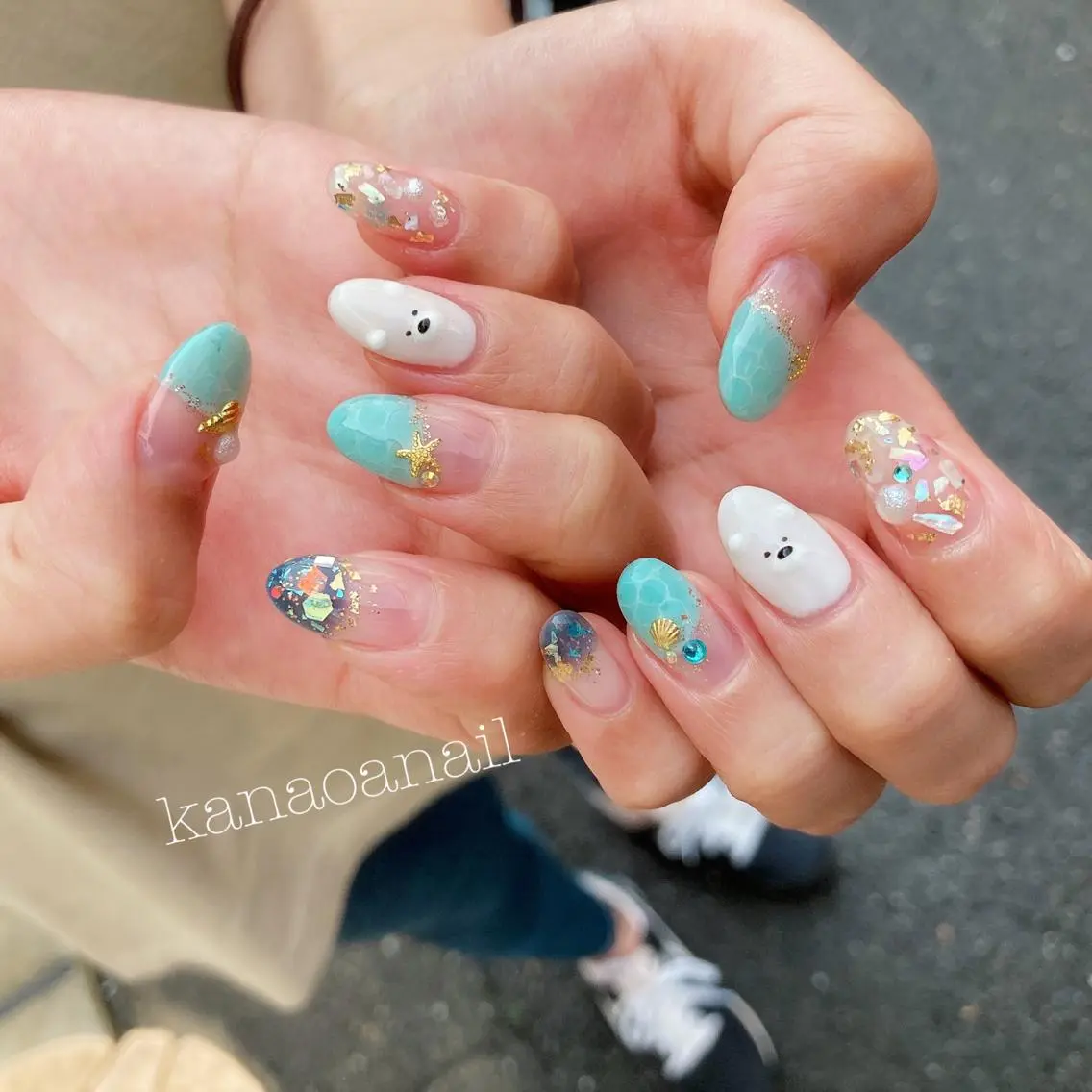 ネイル 地爪育成💅 kanaoanailのネイルデザイン