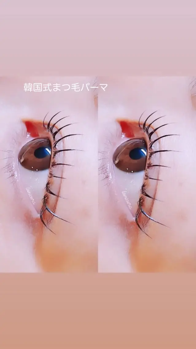 マツエク・マツパ 韓国風マツエク 一重×まつ毛パーマ ロニセラ アイラッシュのマツエク・マツパデザイン