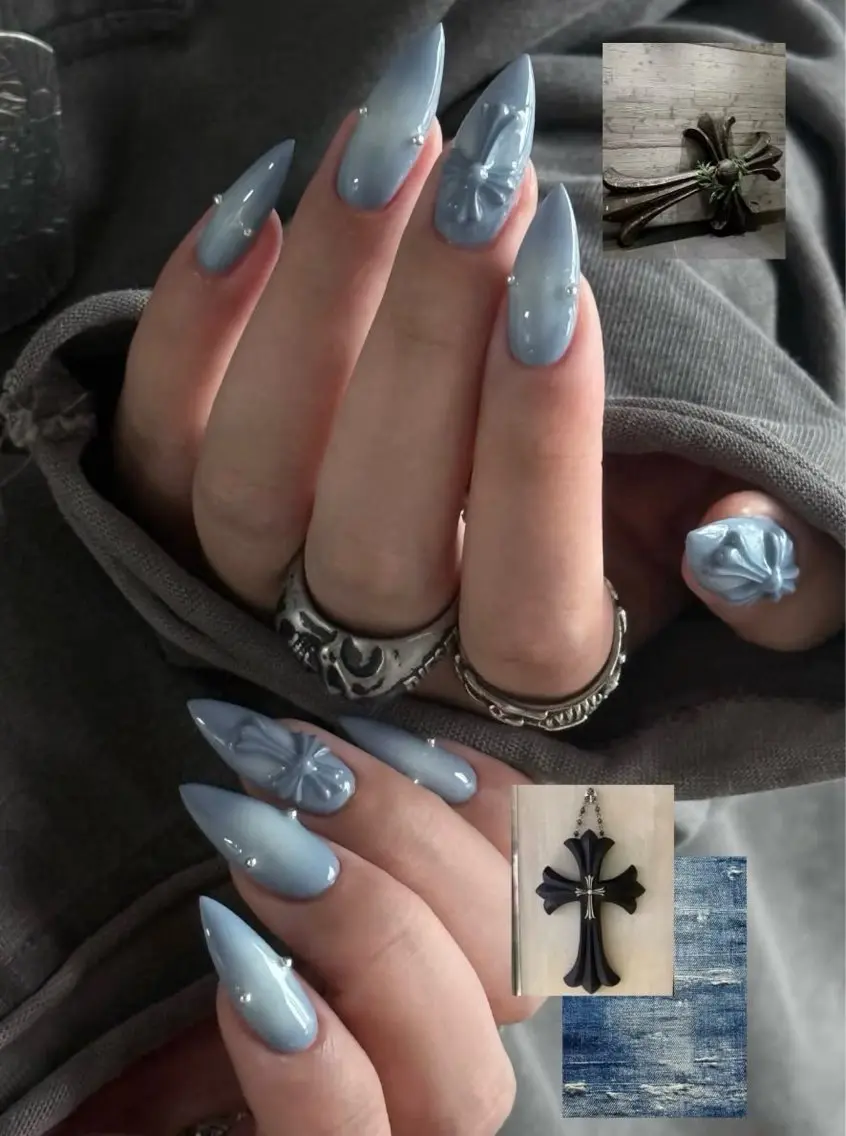 ネイル 長さ出し キラキラネイル 韓国ネイル ロングネイル ワンホンネイル ハンドネイル Josie nail salonのネイルデザイン