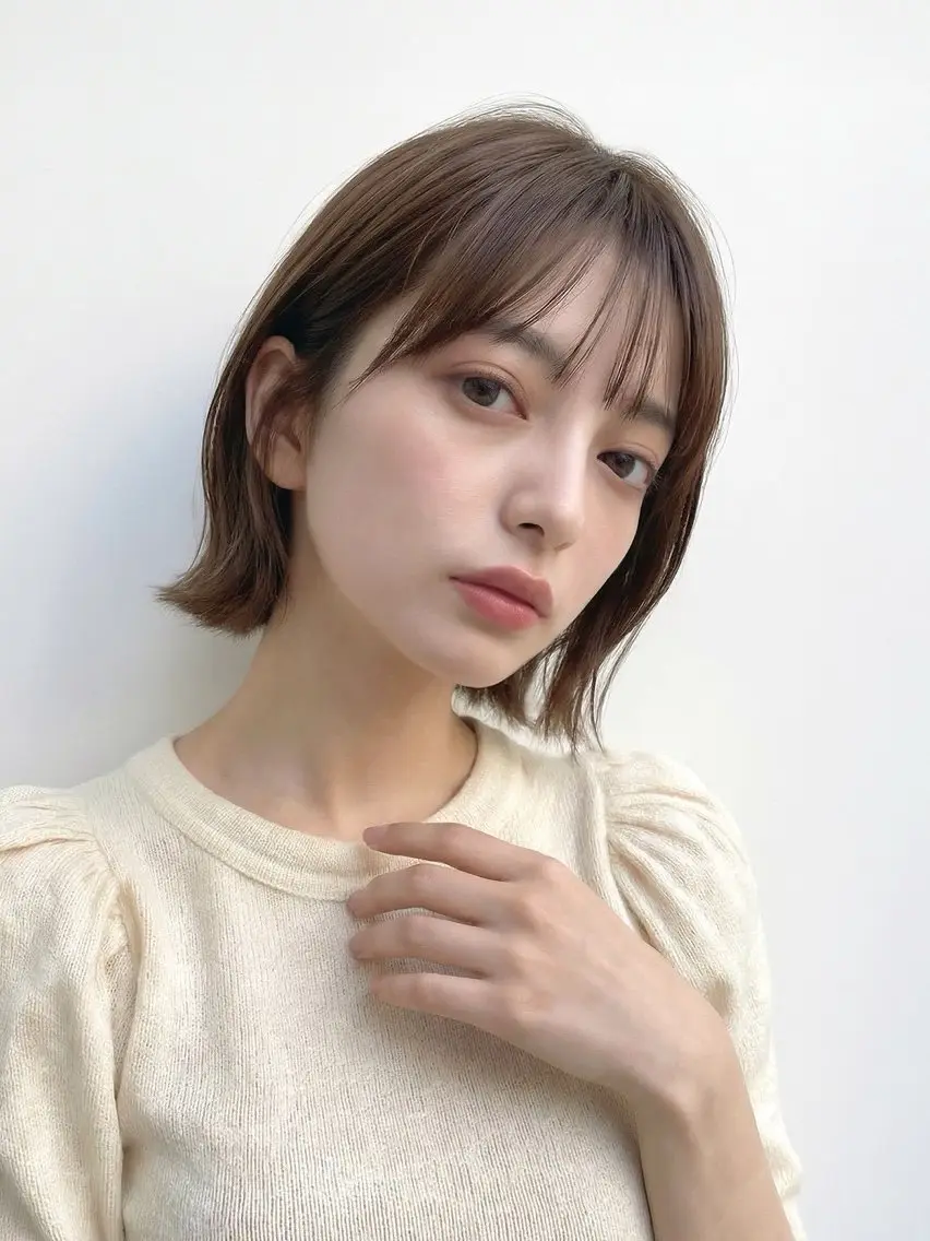 ショート カラー 山下 空美のヘアスタイル