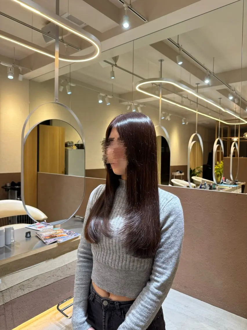 ロング レイヤーカット 赤羽根 周のヘアスタイル