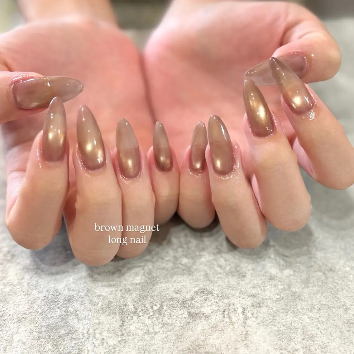 ネイル ロングネイル ハンドネイル chuchuネイル 💠mareのネイルデザイン