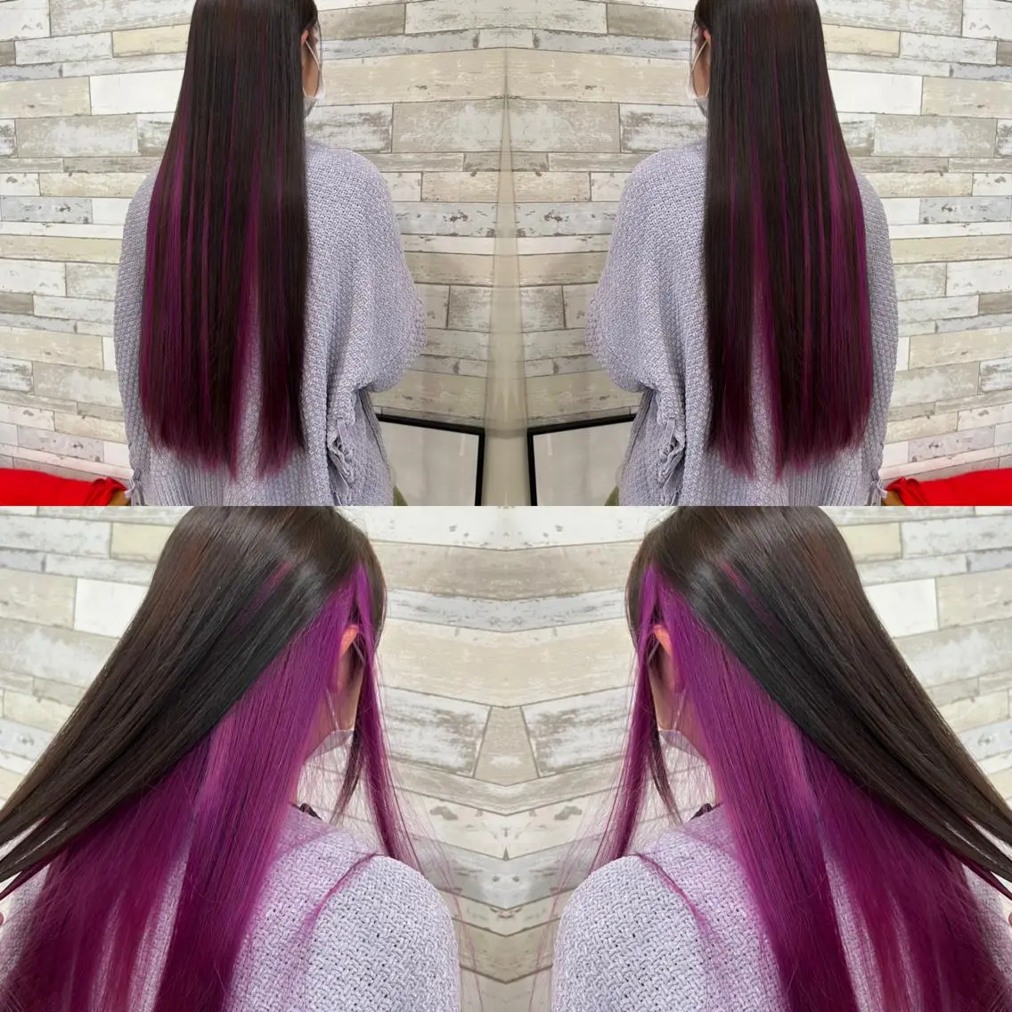 ロング カラー ヘアカラー トリートメント ✨️眉毛、派手髪、 ハイトーンShinの眉毛・アイブロウイメージ