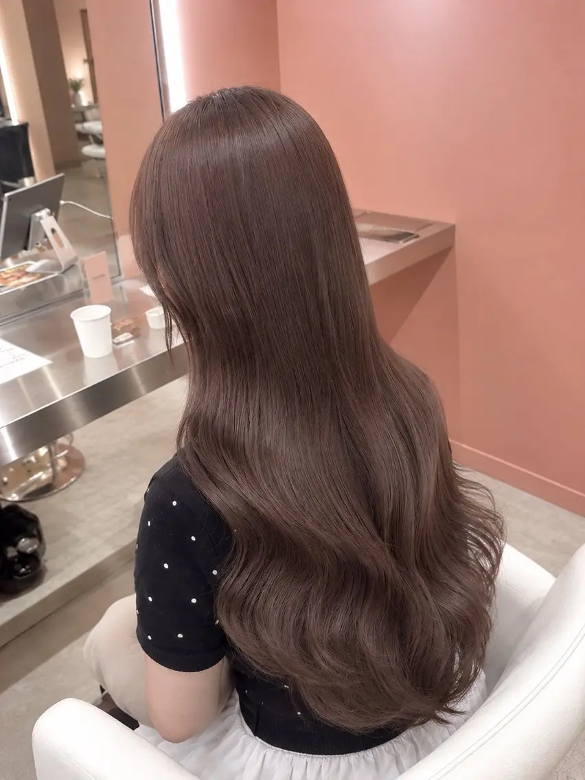 ロング ヘアカラー 💖ダブルカラー 🩷髪質改善💖のヘアスタイル