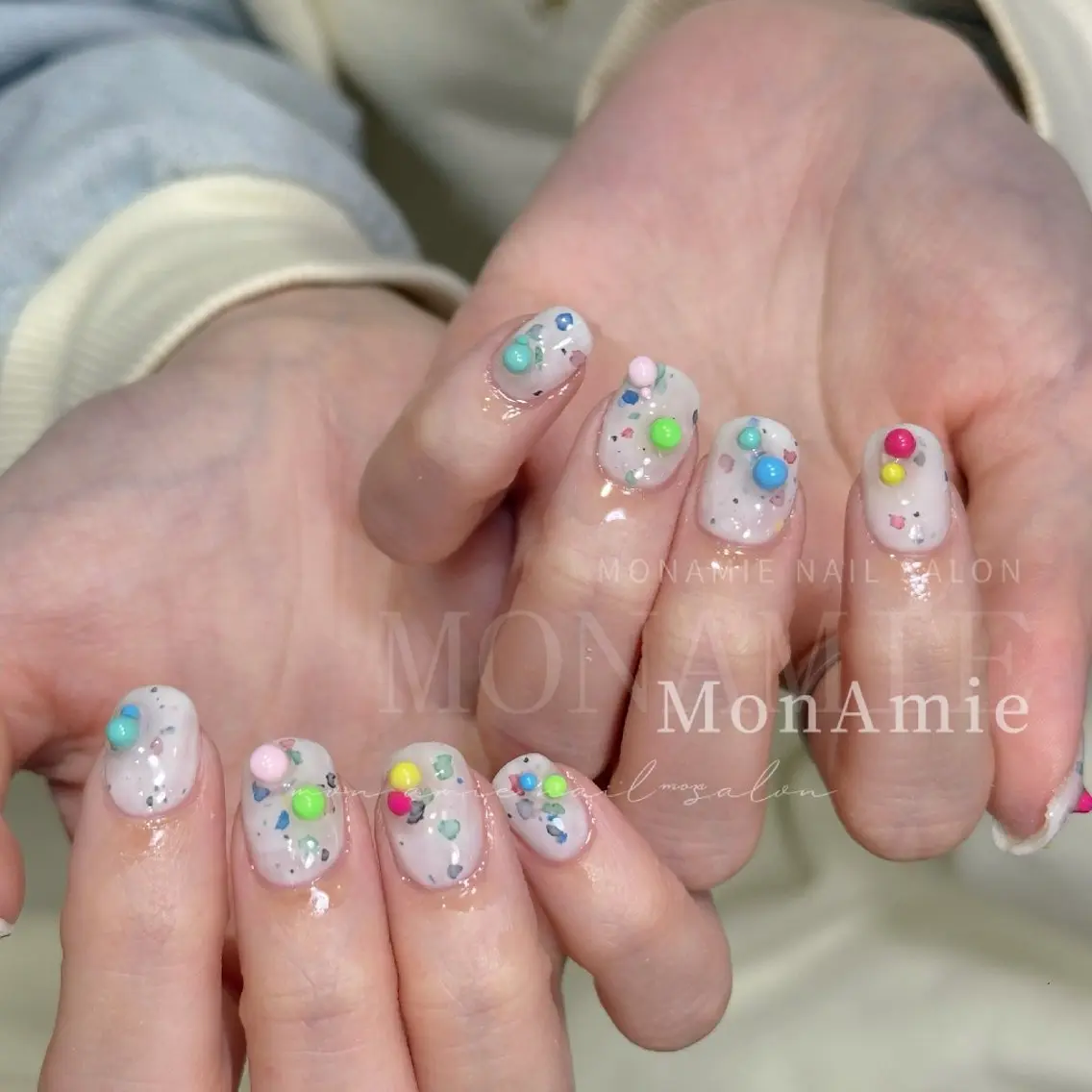 ネイル ハンドネイル ハンドケア MonAmie NailSalonのネイルデザイン