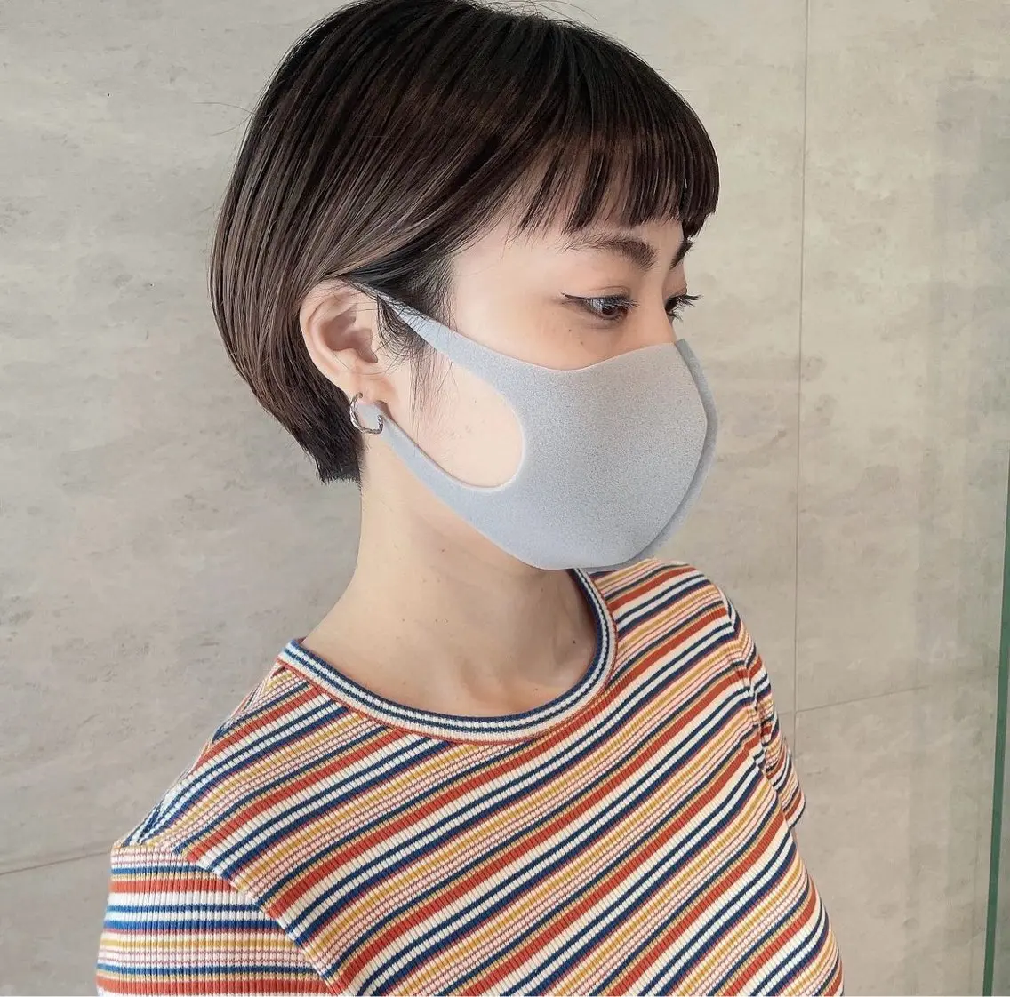 ショート カラー 🫧透明感カラー🫧 古川穂果のヘアスタイル
