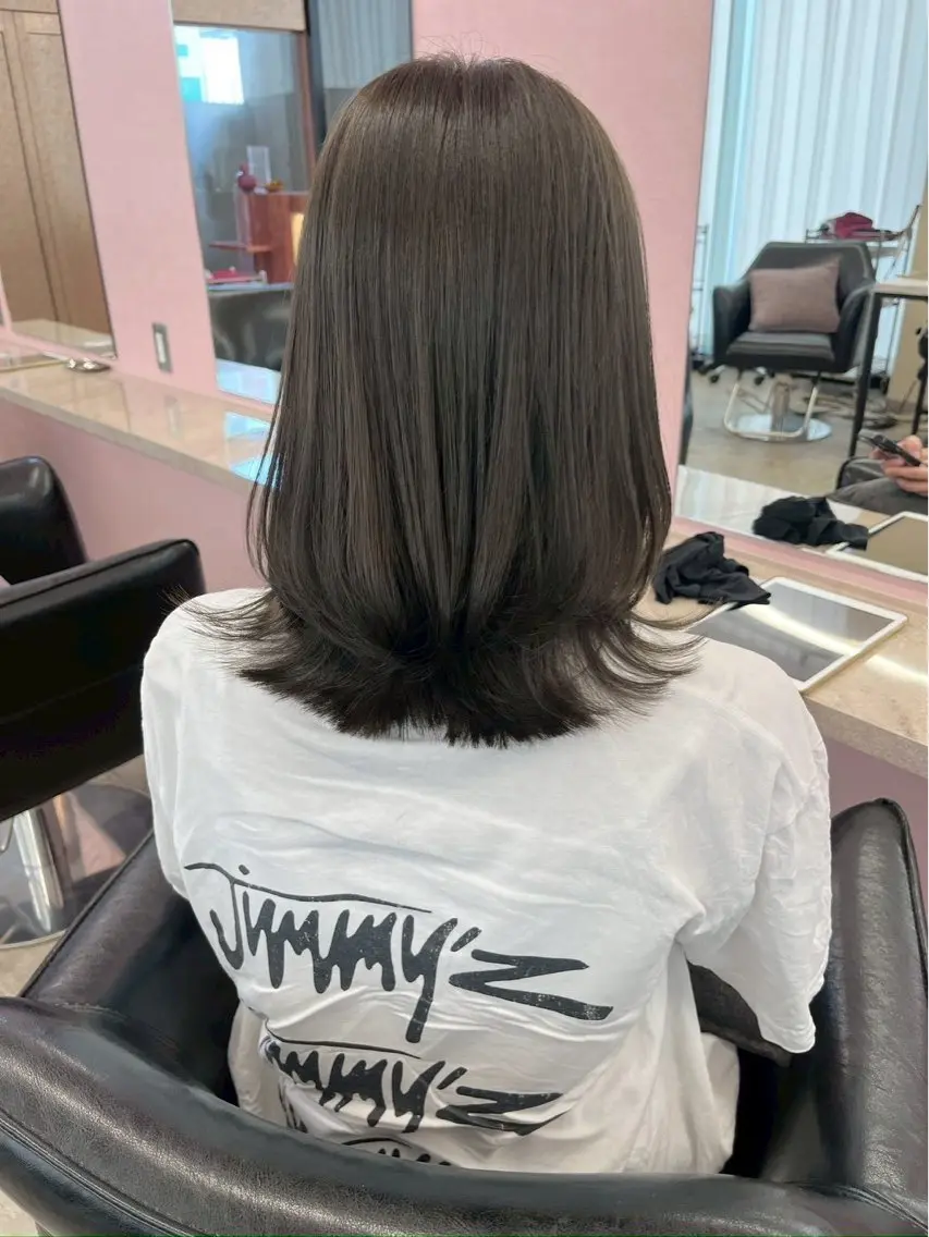 カラー ヘアカラー nanami MATTY⭐️のヘアスタイル